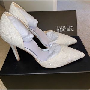 Badgley Mischka Bridal Shoes Size 8.5